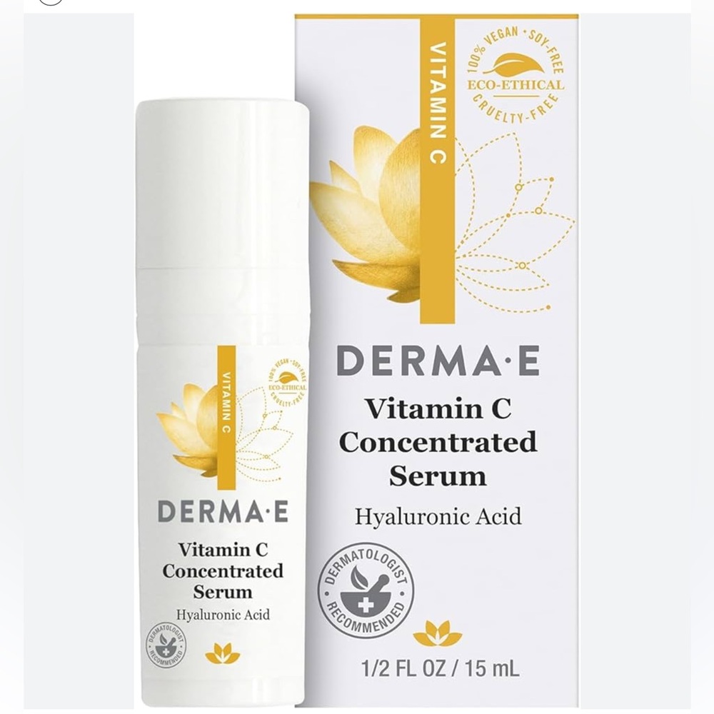 Derma E Vitamin C Concentrated Serum .5 ounce NWT